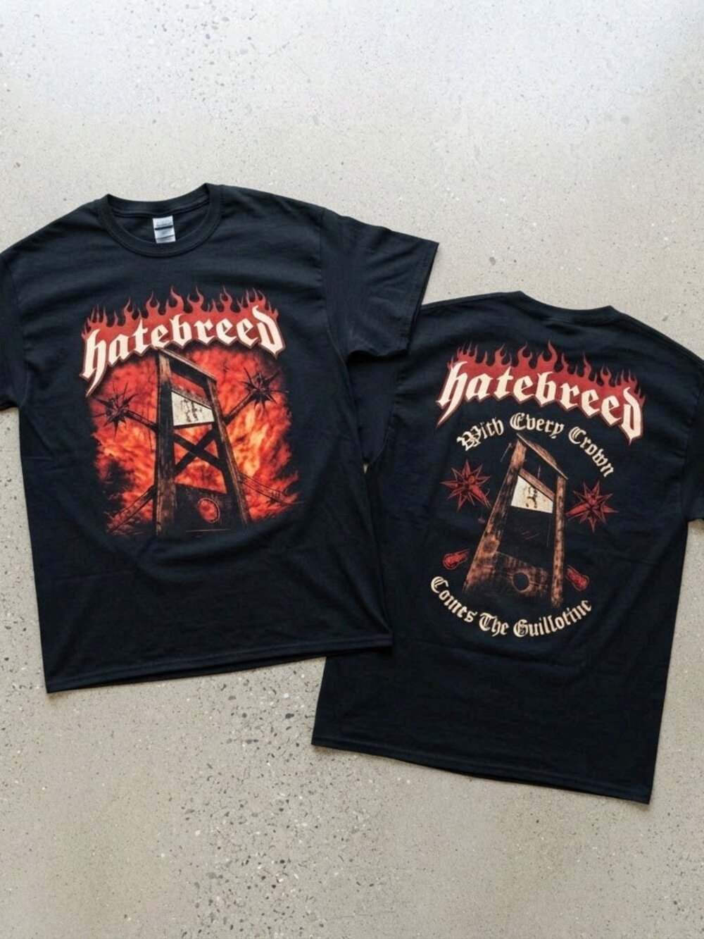 Hatebreed Summer Slaughter Tour 2026 Black T-Shirt S-4XL